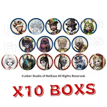 Identity V 트레이딩 캔뱃지 설정화 Vol.1 10BOXS
