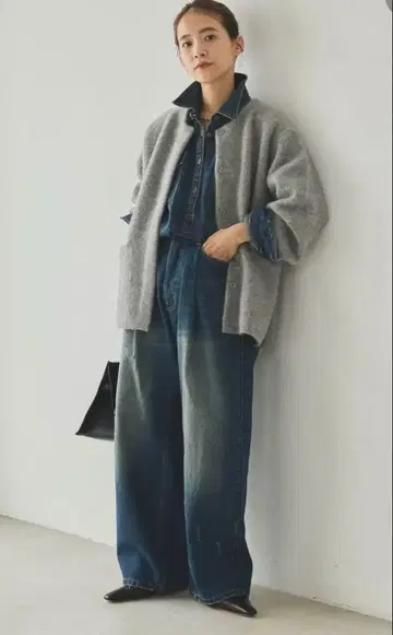 Spick and Span 5 1/2TUCKBARREL DENIM