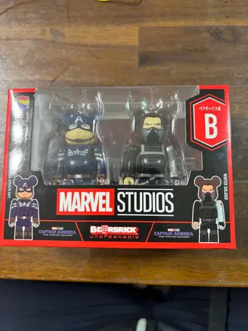 BE@RBRICK MARVEL STUDIOS 피규어 2개 세트