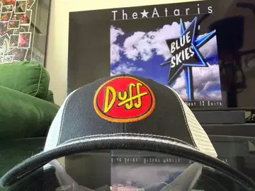 USA 심슨 Duff 메쉬 캡 블랙