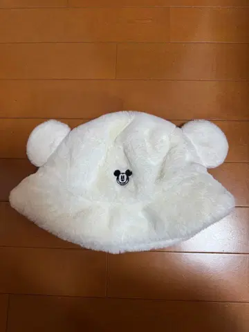 디즈니씨 미키 버킷햇 화이트