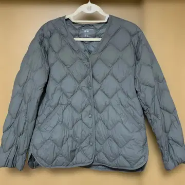 UNIQLO 울트라 라이트 다운 그레이 L