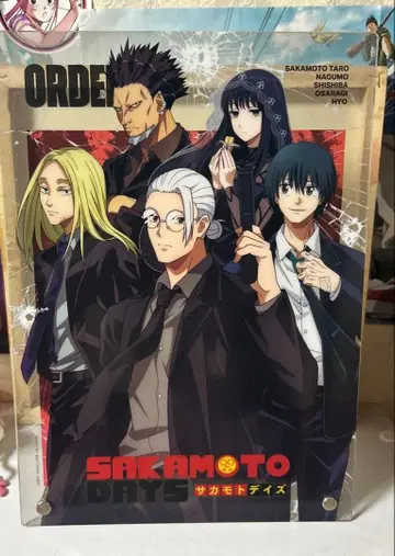 사카모토 데이즈 1등 복권 아크릴 보드