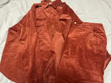 레이지블루 코듀로이 셋업