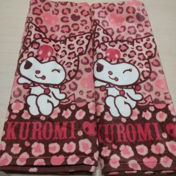 새상품 쿠로미 페이스타월 2장