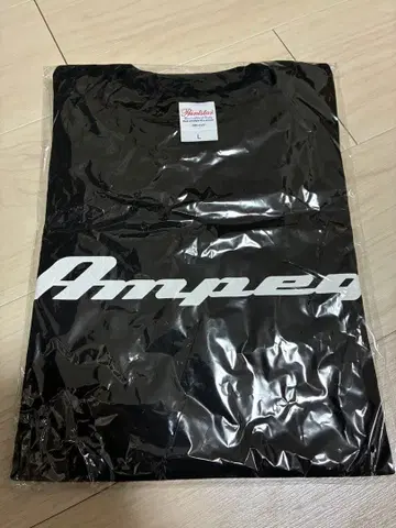 Amped 로고 T셔츠 L사이즈 블랙