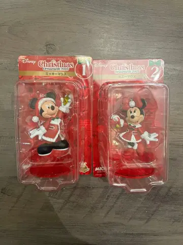 Disney 크리스마스 오너먼트 2025년 복권 미키미니 세트