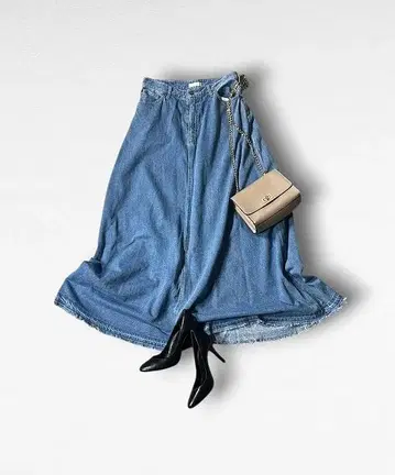 새상품급 Healty DENIM 맥시 데님 스커트