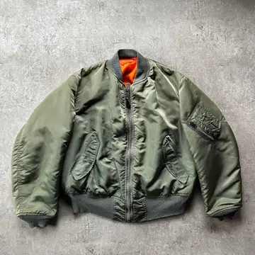90s alpha MA-1 플라이트 자켓 USA L
