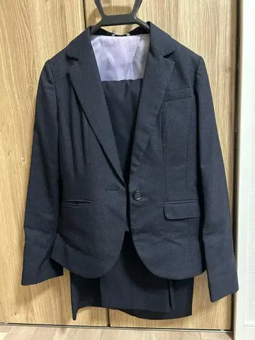 정장 셀렉트 여성용 네이비 상하의 세트