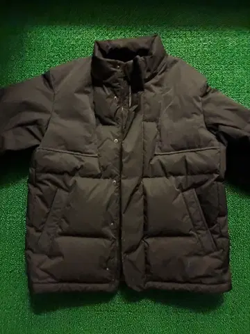 블랙 다운 자켓