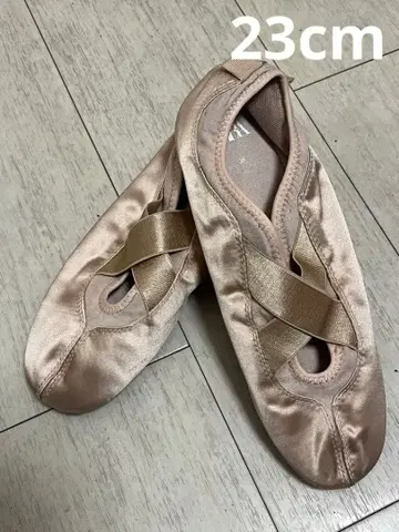 ZARA 핑크 크로스 스트랩 새틴 신발 36