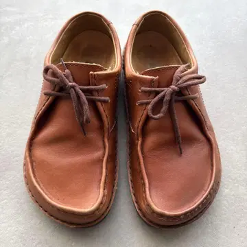 BIRKENSTOCK Footprints 브라운 가죽 로퍼