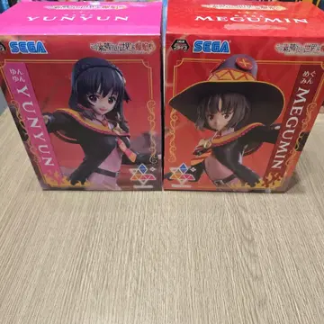 SEGA 윤윤 메구밍 피규어 세트