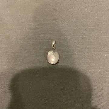 실버 각인 펜던트 탑