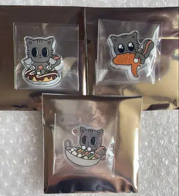 TXT 뿔바투 지역 한정 아크릴 배지 다고냥 3종 오사카 아이치 후쿠오카