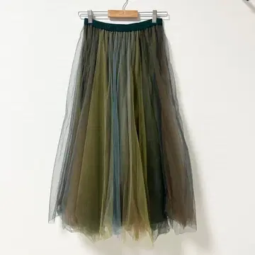 시빌라 그라데이션 샤샤 스커트 라이트 블루 M