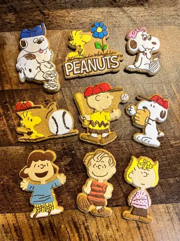PEANUTS 스누피 마그넷 9개 세트