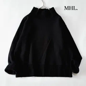 최근 MHL. 울 100% 하이넥 니트 마가렛호웰