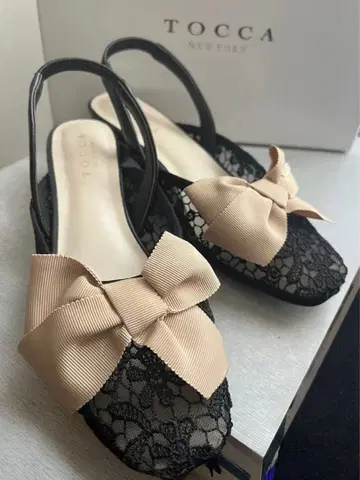 TOCCA 글로란 리본 펌프스 (사이즈 37)