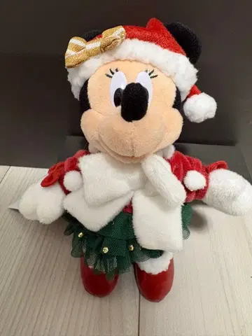 디즈니 크리스마스 2025 미니 마우스 인형 배지