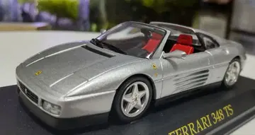 Ferrari 348 TS 1/43 미니카 실버