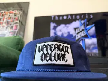 USA UPPERCUT DELUXE 워킹 블루스 캡 네이비