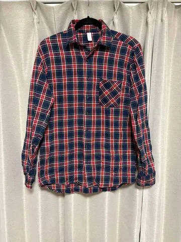 아메리칸 어패럴 FLANNEL 체크 무늬 플란넬 셔츠