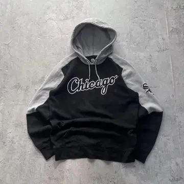 마제스틱 시카고 USA 구제 의류 자수 팀 로고 후드티 맨투맨