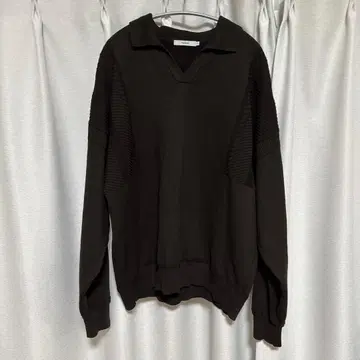 YASHIKI skipper knit dark brown size 2