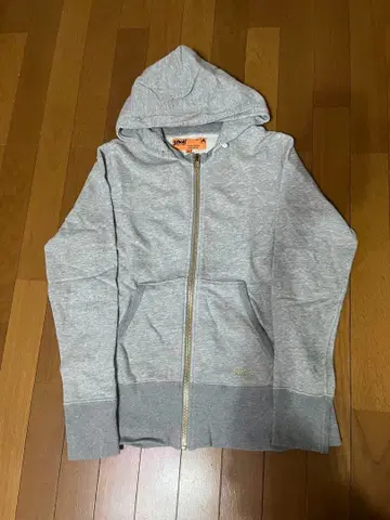 Schott 풀 집업 후드티 XL 그레이