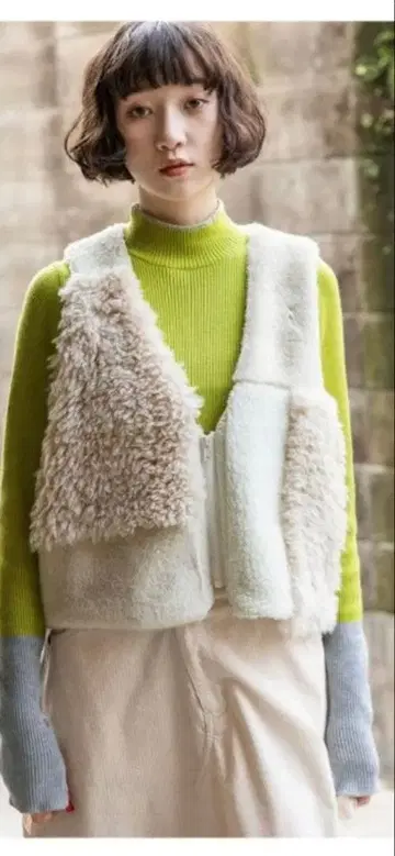 니코앤드 niko and - 클레이지 퍼 베스트 쇼트 화이트