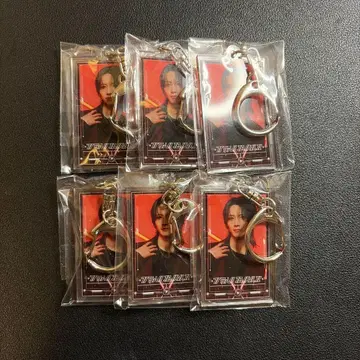 몽식NEON 츠바키 JUNON 복권 아크릴 키링 6개