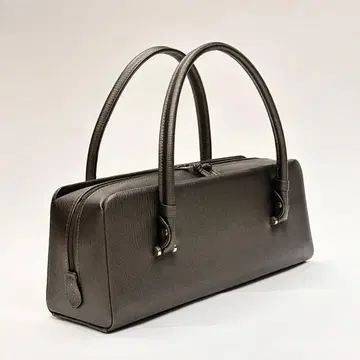 다크 브라운 합성 피혁 일본 의류용 백 새상품 리큐 백 캔버스 일본제