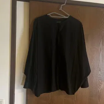 오로네 블랙 돌먼 슬리브 셔츠