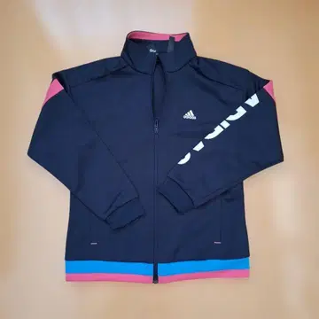 adidas 저지 상의 네이비 핑크 여성용 M