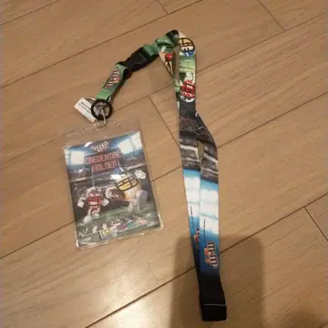 M&M 엠앤엠 캐릭터 부착 ID 카드 홀더용 스트랩