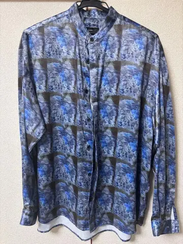 HARE 긴팔 셔츠 사이즈 SMALL 블루 계열