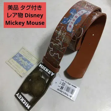 새상품급 택 포함 초레어 Disney 디즈니 미키마우스 벨트