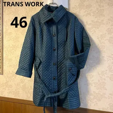 새상품급 빅 사이즈 46 트랜스 워크 퀼팅 코트