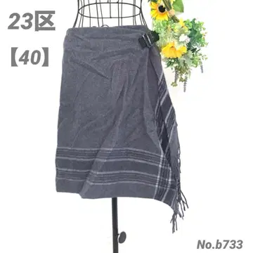 23구 타이트 스커트 미니 40/L 스카프풍 앤티크 귀여운