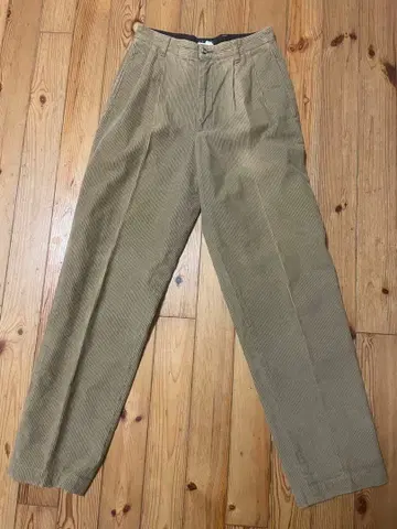 90s Tommy hilfiger 투 턱 코듀로이 팬츠 28 x 36