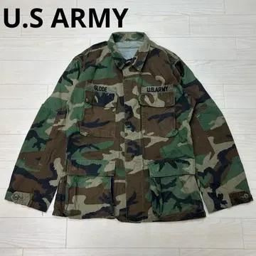 U.S ARMY 미군 실물 BDU 자켓 우드랜드 카모플라쥬
