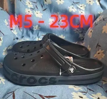 크록스 샌들 바야밴드 블랙 그레이 M5 - 23CM 1