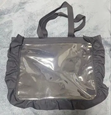 자카마트 이타백 A3 프릴 디자인 이타백용 토트백 블랙