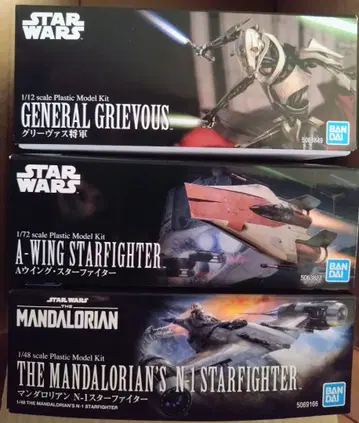 [ 미개봉 ] 그리퍼스 장군 A 윙 스타 파이터 만달로리안 N-1