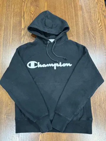 챔피언 리버스 위브 블랙 후디 Y2K 레어