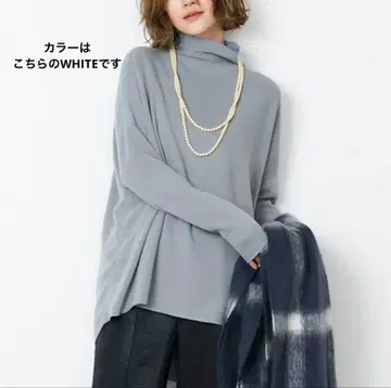 MICA&DEAL 루즈 터틀넥 풀오버