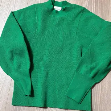 유나이티드 애로우즈 디자인 니트 그린 새상품급