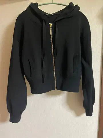 agnes b. WS91 HOODIE 미니 지퍼 니트 후디